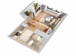 Thiết kế căn hộ Studio Imperia Long Biên